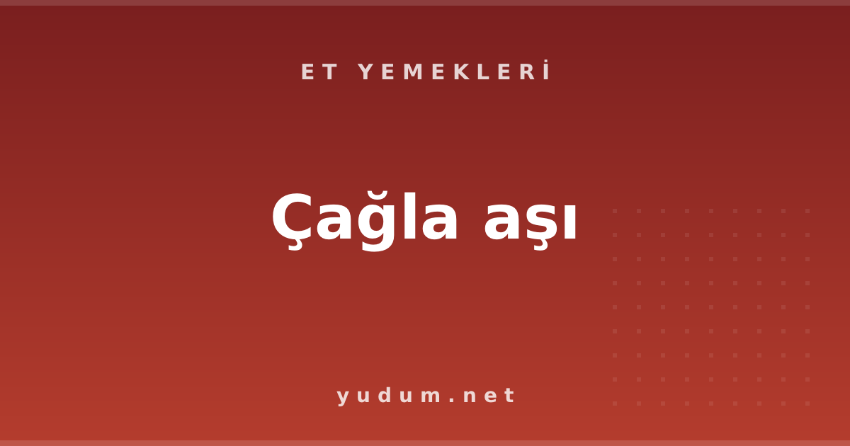 Çağla aşı