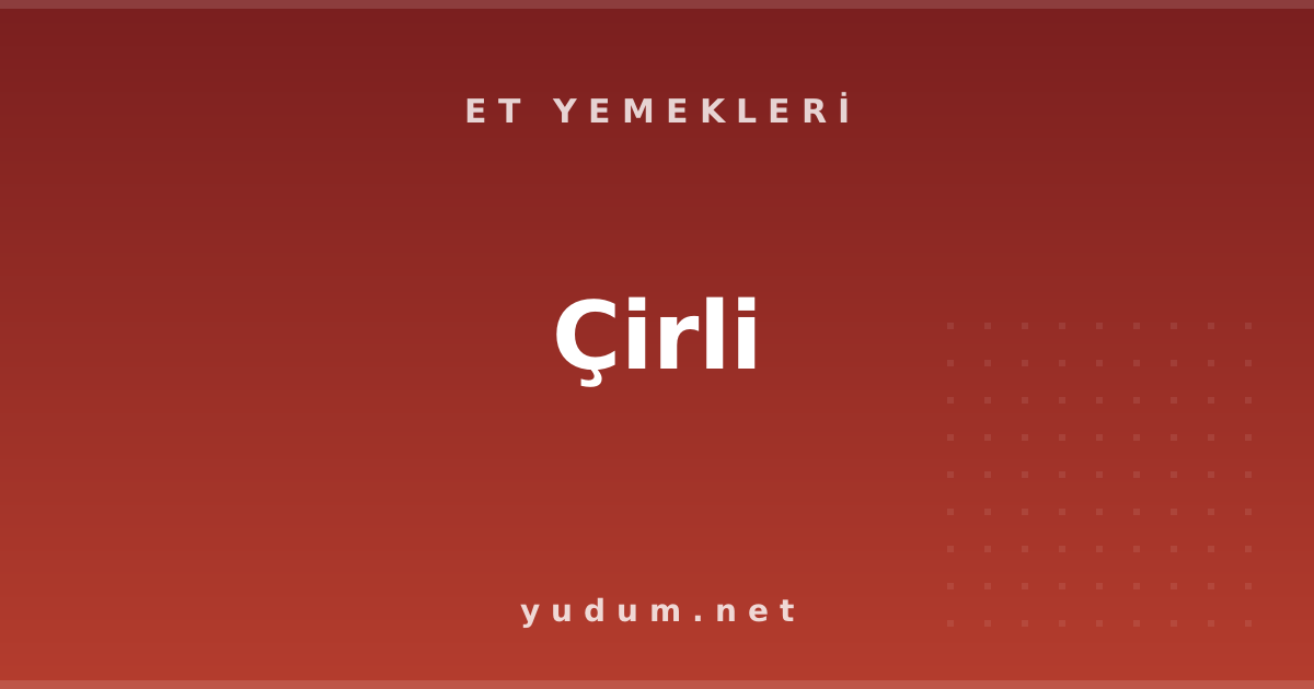 Çirli