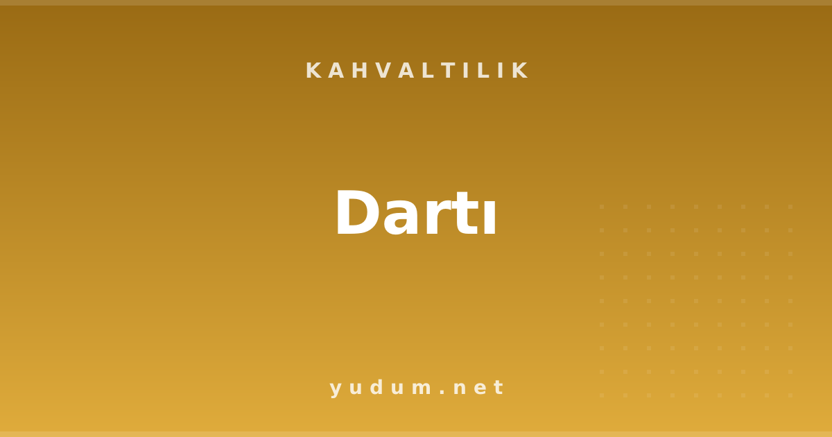 Dartı