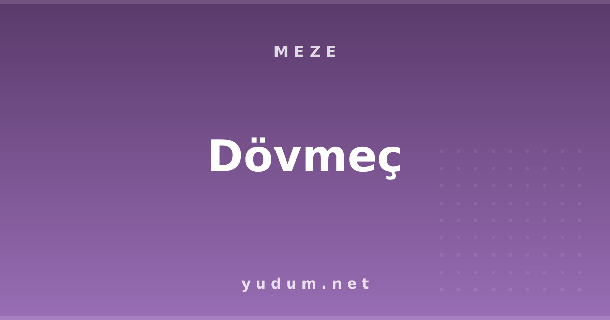 Dövmeç