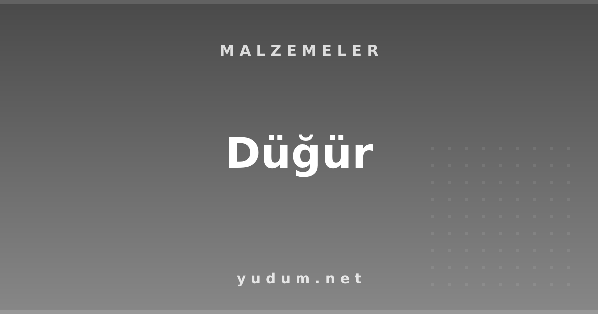 Düğür
