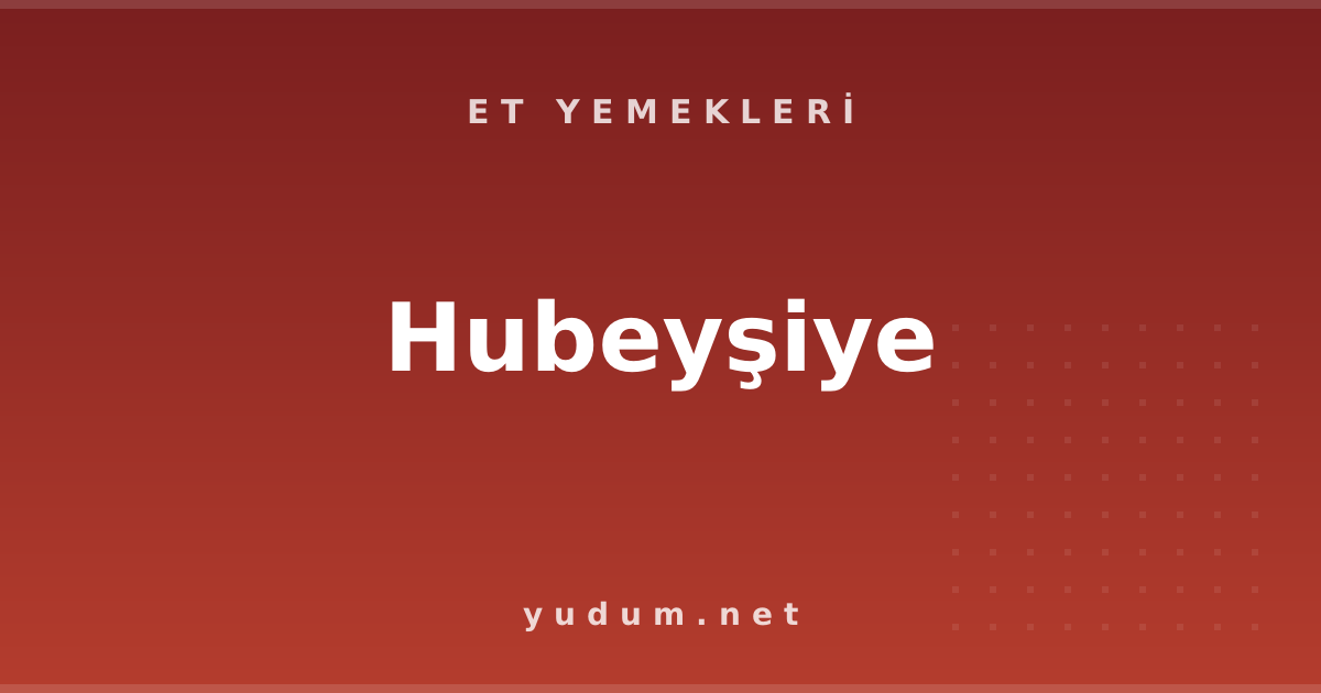 Hubeyşiye