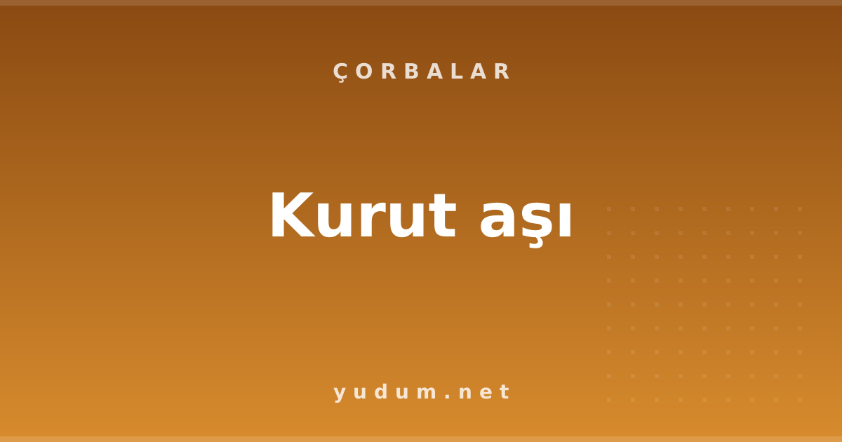 Kurut aşı