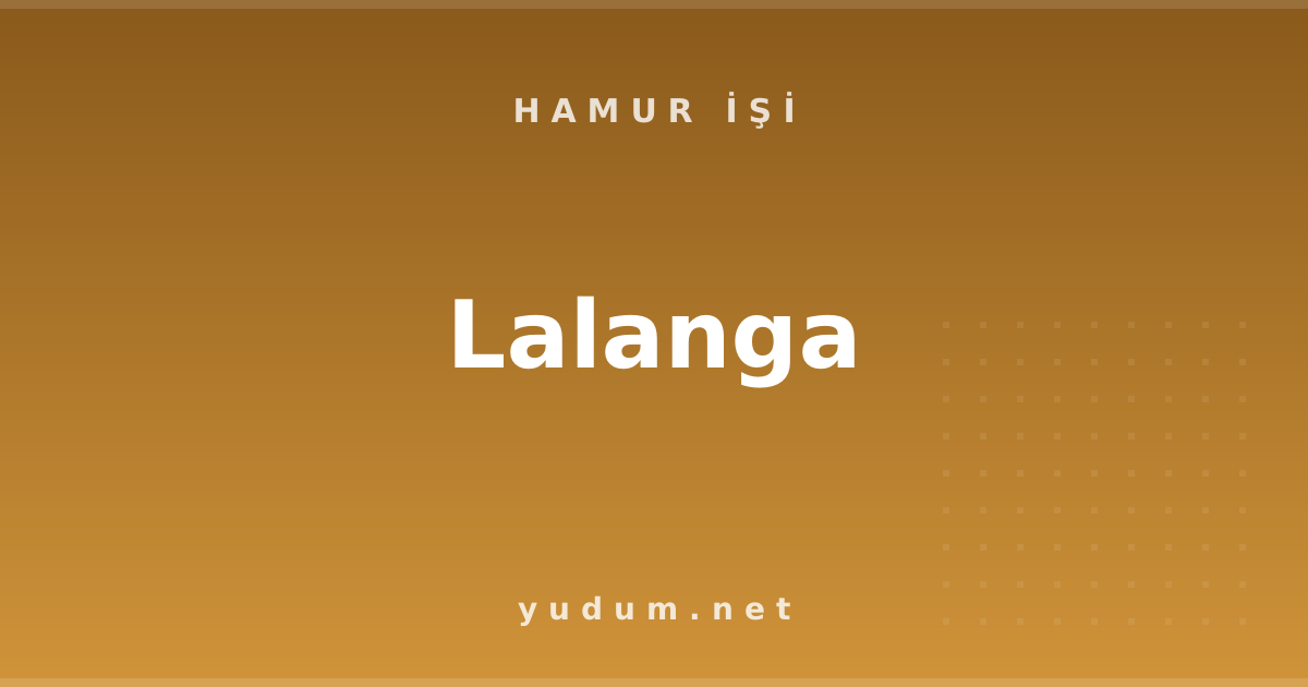Lalanga