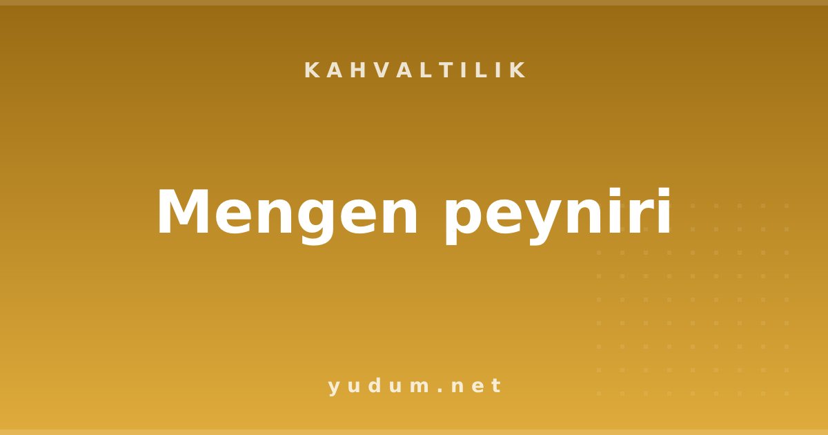 Mengen peyniri