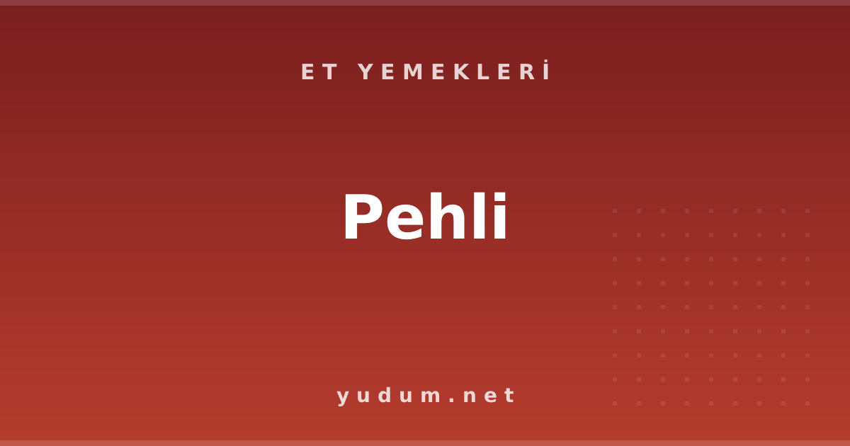 Pehli