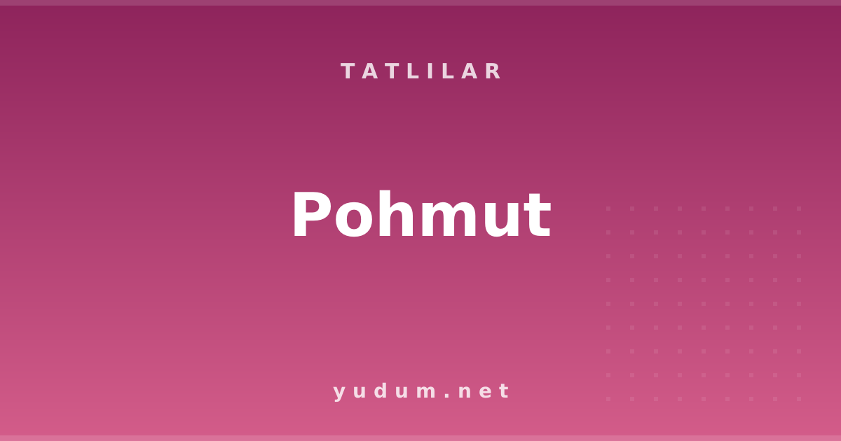 Pohmut