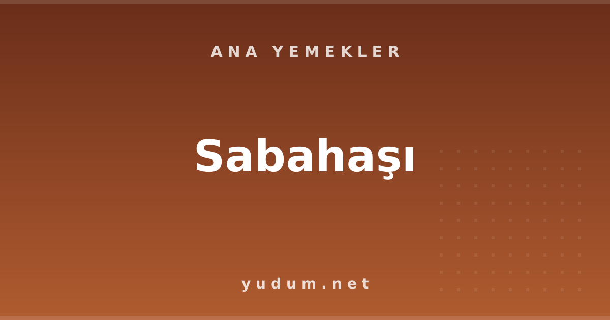 Sabahaşı