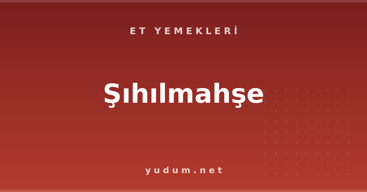 Şıhılmahşe