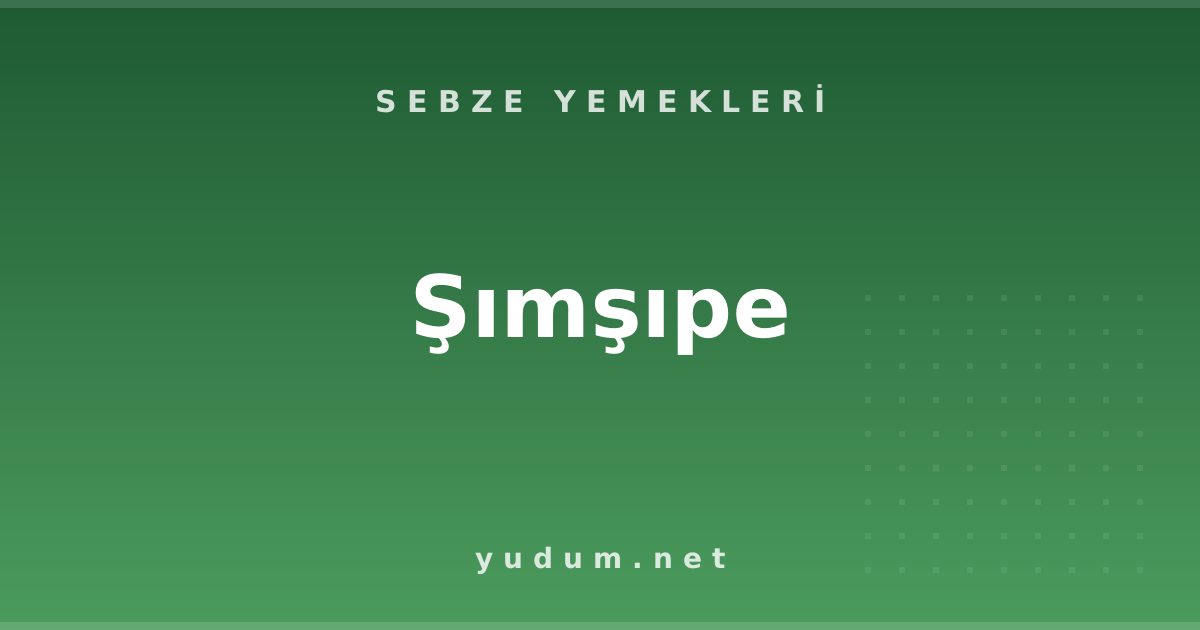 Şımşıpe