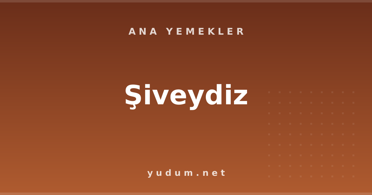 Şiveydiz