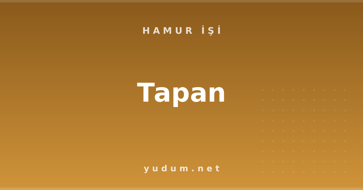 Tapan