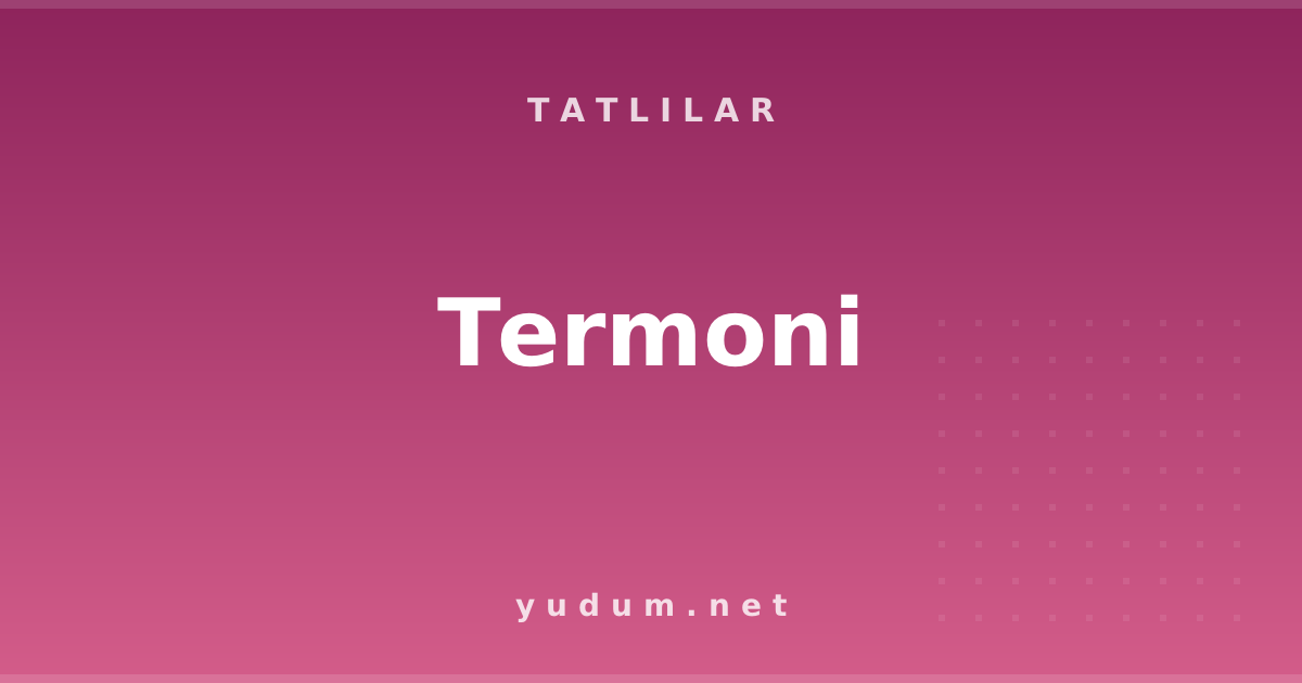 Termoni