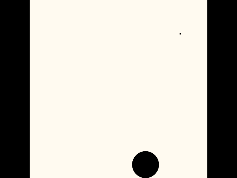 Buoing Black Hole