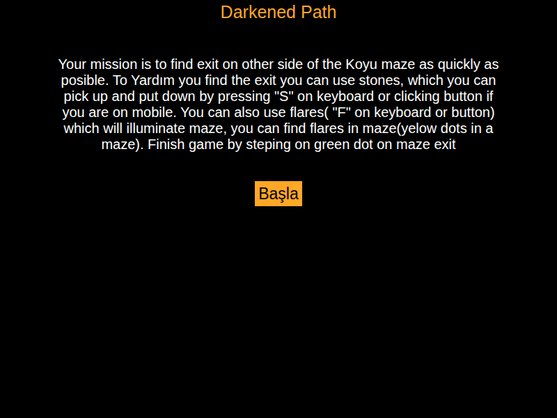 Darkened Path