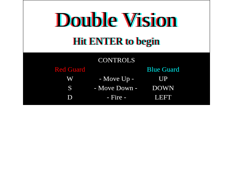 Double Vision