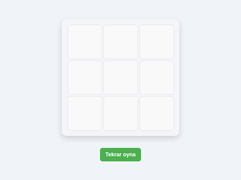 Javascript Xo Game