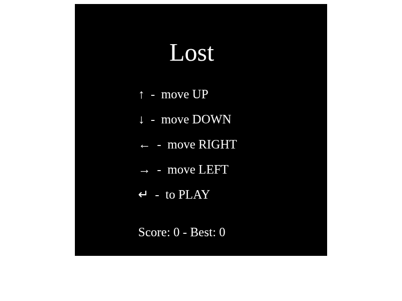 Lost In Obstacles