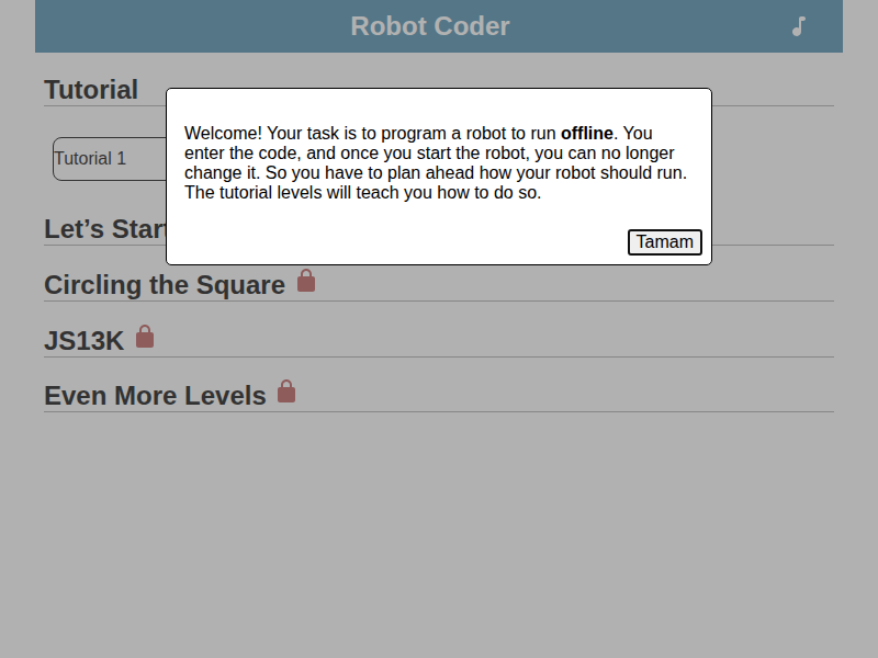 Robot Coder