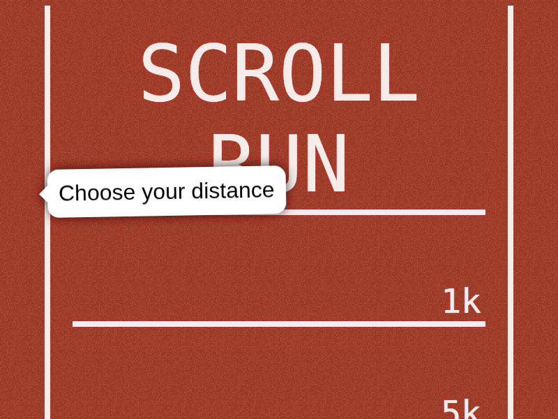 Scroll Run