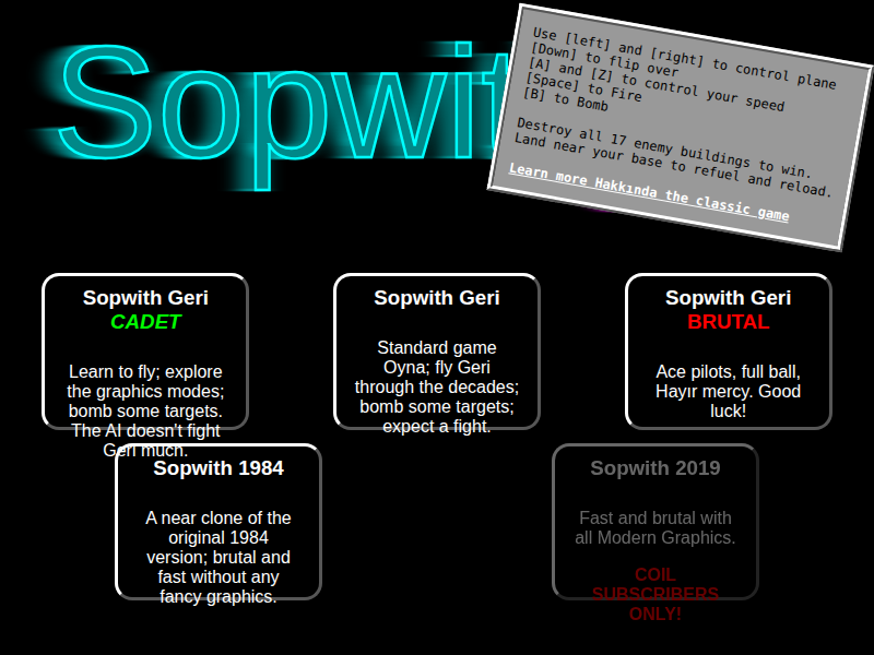 Sopwith Back