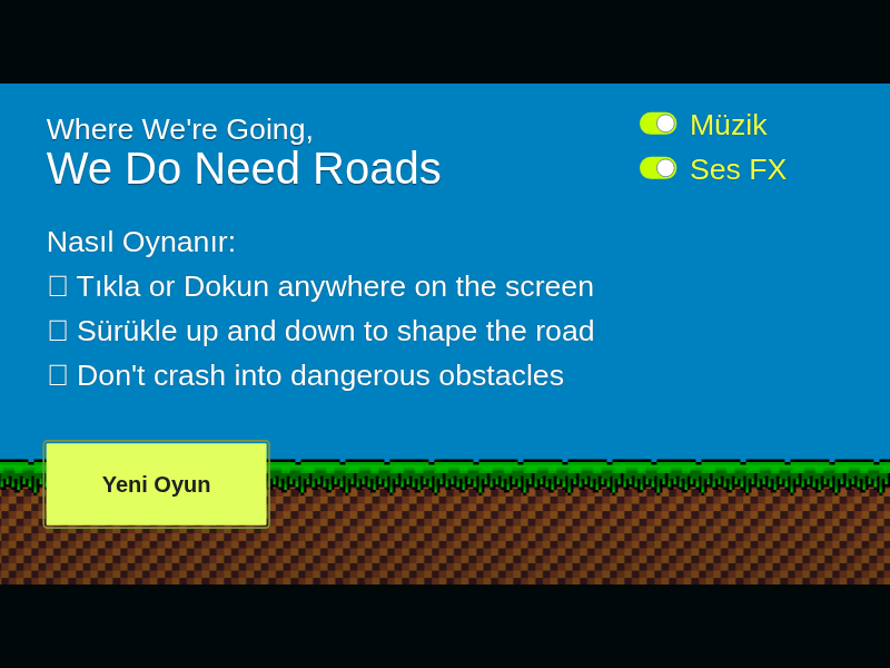 Where Were Going We Do Need Roads