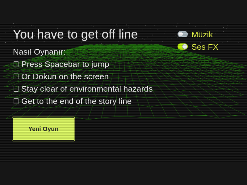 You Have To Get Off Line