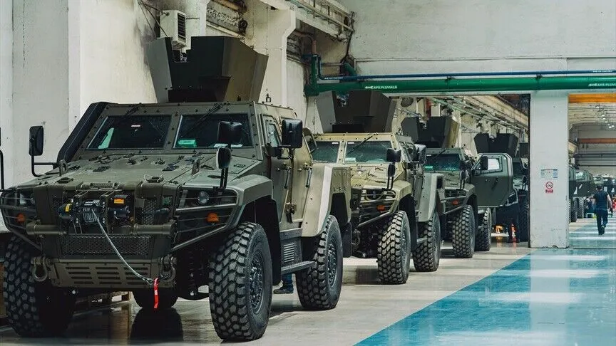 Avrupa'da Üretim Devam Ediyor: Otokar'ın COBRA II Zırhlıları Romanya'ya Teslim Ediliyor