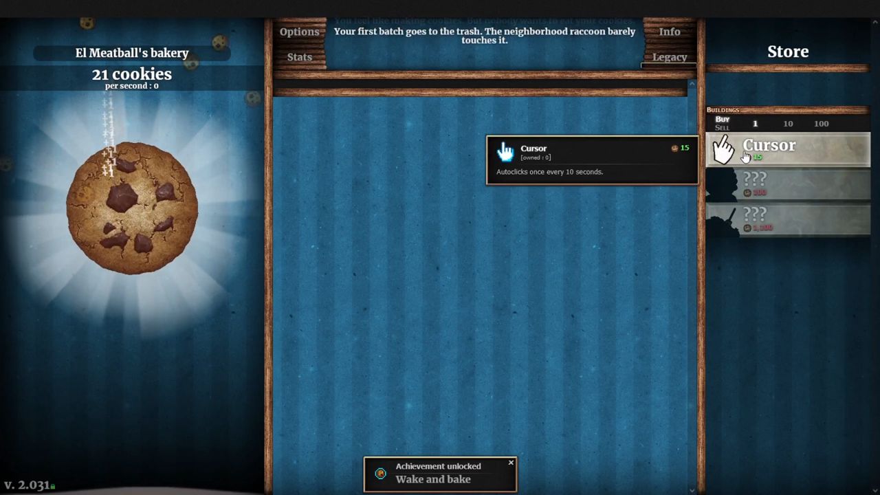 Cookie Clicker ekran görüntüsü 0