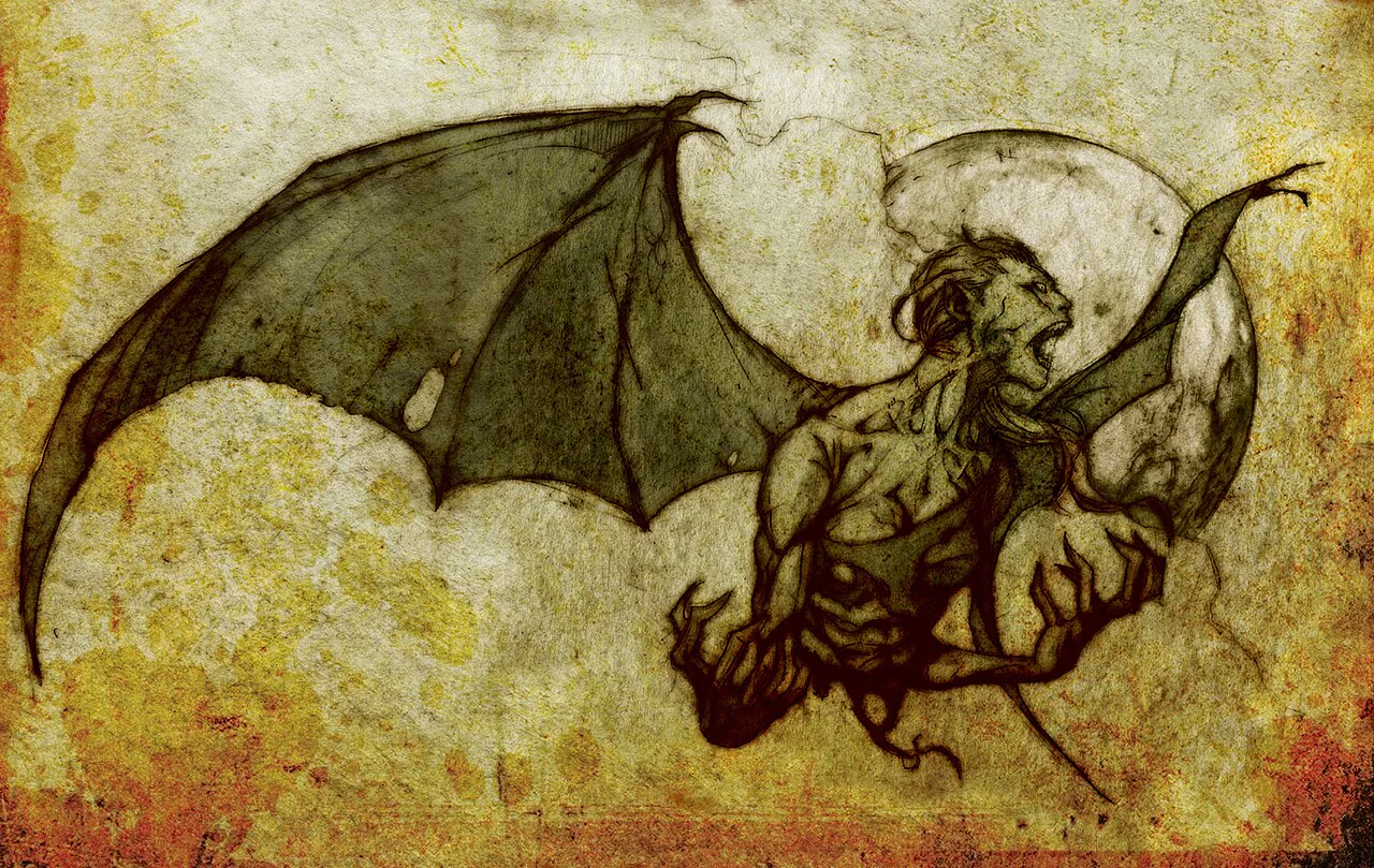 Manananggal, Filipin halk anlatılarında gövdesinin üst yarısını ayırıp kanatlanan varlık olarak tasvir edilir