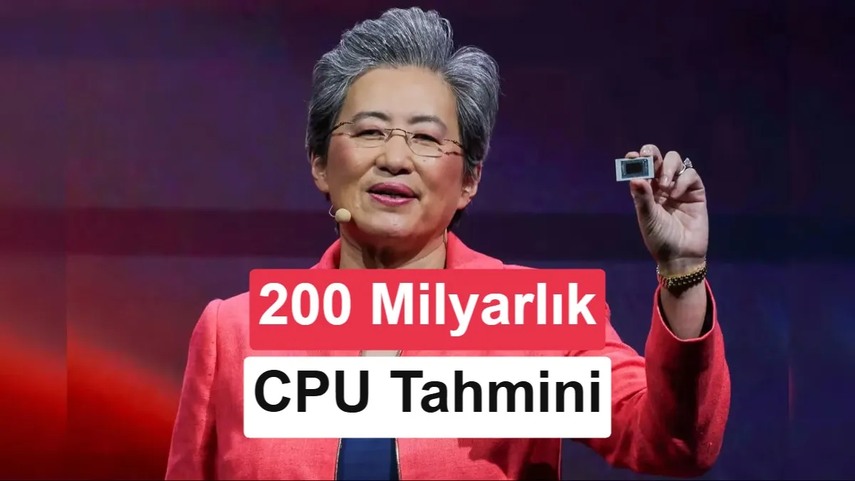 AMD CEO'su Lisa Su, 2030'a Kadar İşlemci Pazarının 200 Milyar Doları Aşacağını Duyurdu