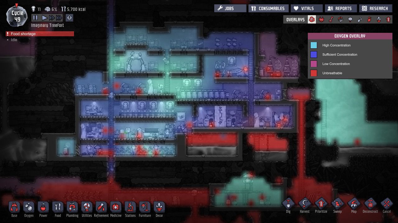 Oxygen Not Included ekran görüntüsü 4