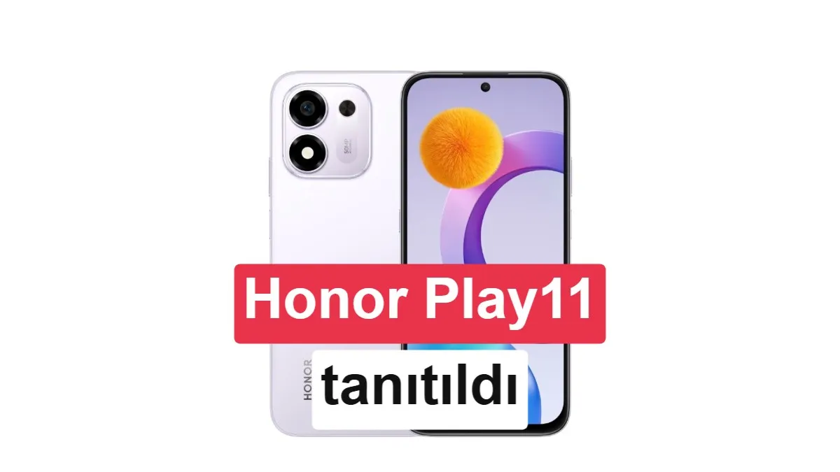 Honor Play 11, 8300 mAh Bataryasıyla Uzun Süreli Kullanıma Odaklanıyor