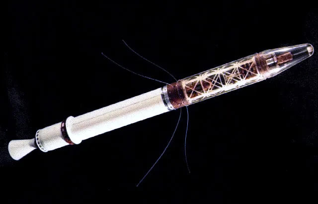 Van Allen kuşaklarının keşfine yol açan sayacı taşıyan Explorer 1 uydusu, 1958