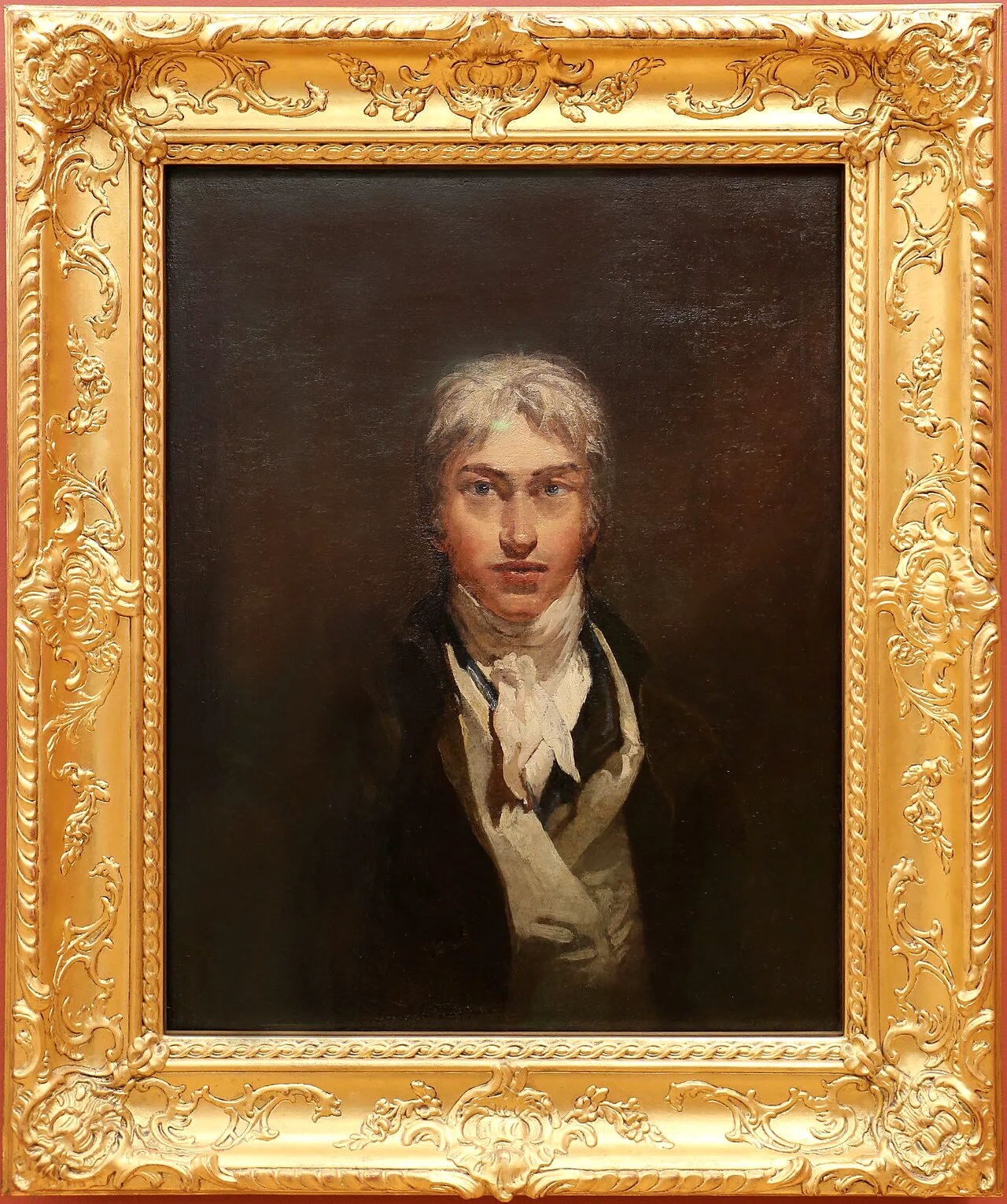 Turner'ın 1799 dolaylarında yaptığı kendi portresi