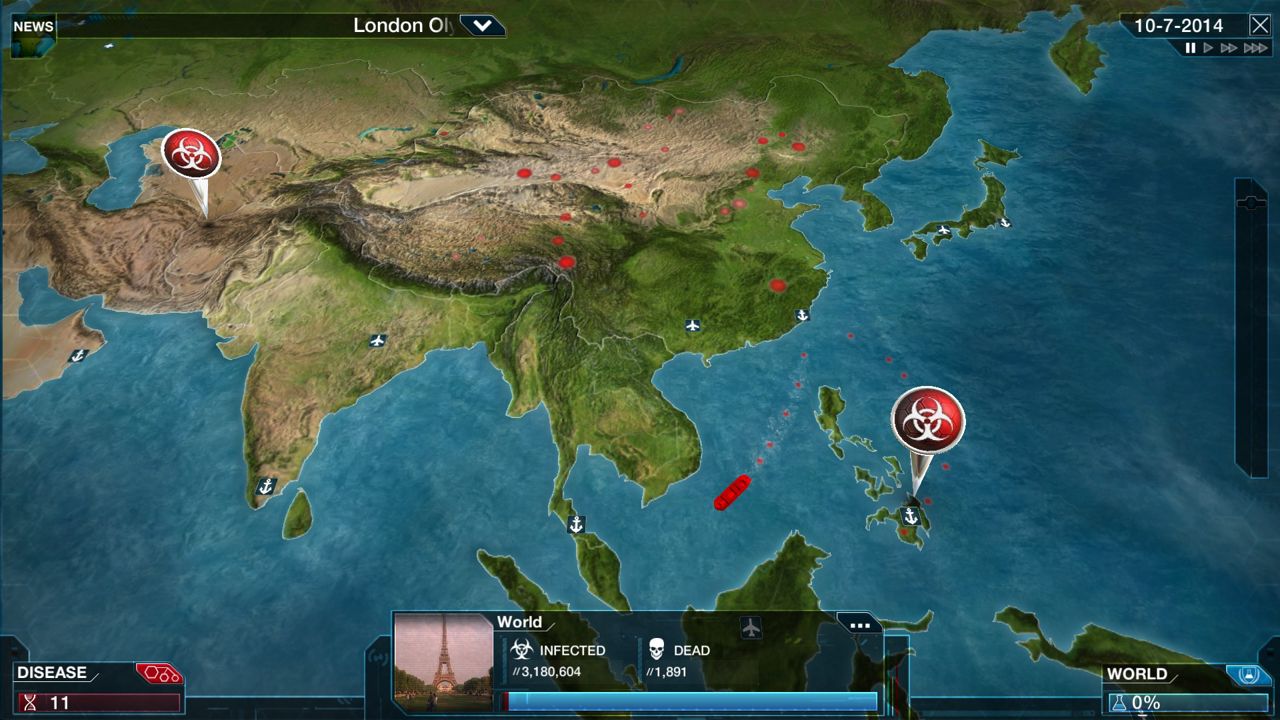 Plague Inc: Evolved ekran görüntüsü 2