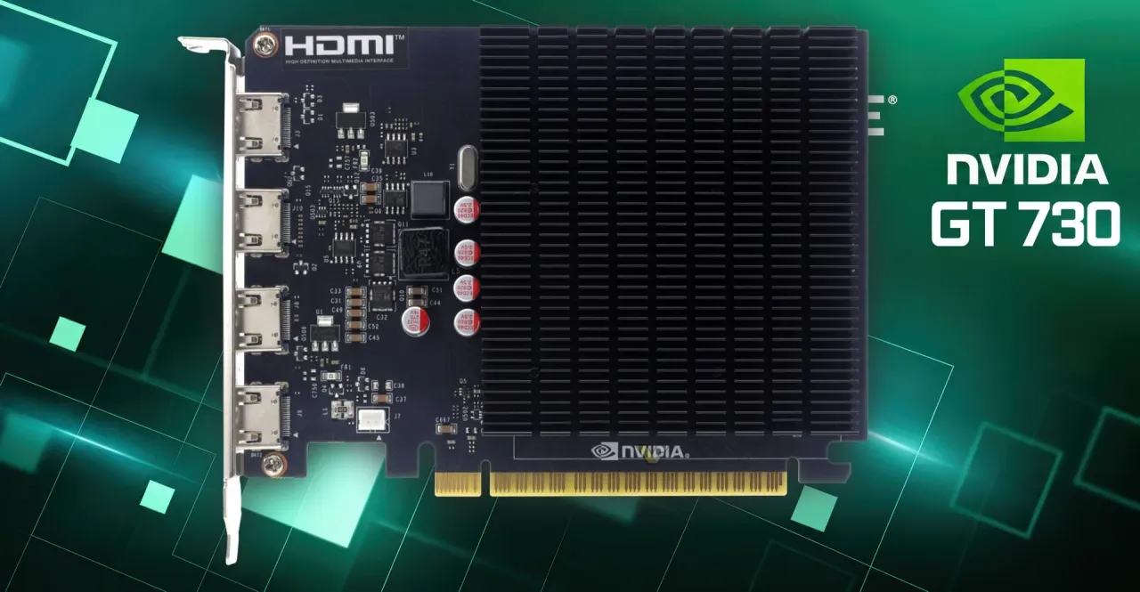 BIOSTAR'dan GeForce GT 730'ün Yeni Nesil Versiyonu: Dört HDMI Çıkışı ve Düşük Güç Tüketimiyle Endüstriyel Çözümler