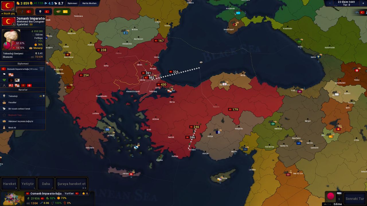 Age of History II ekran görüntüsü 1