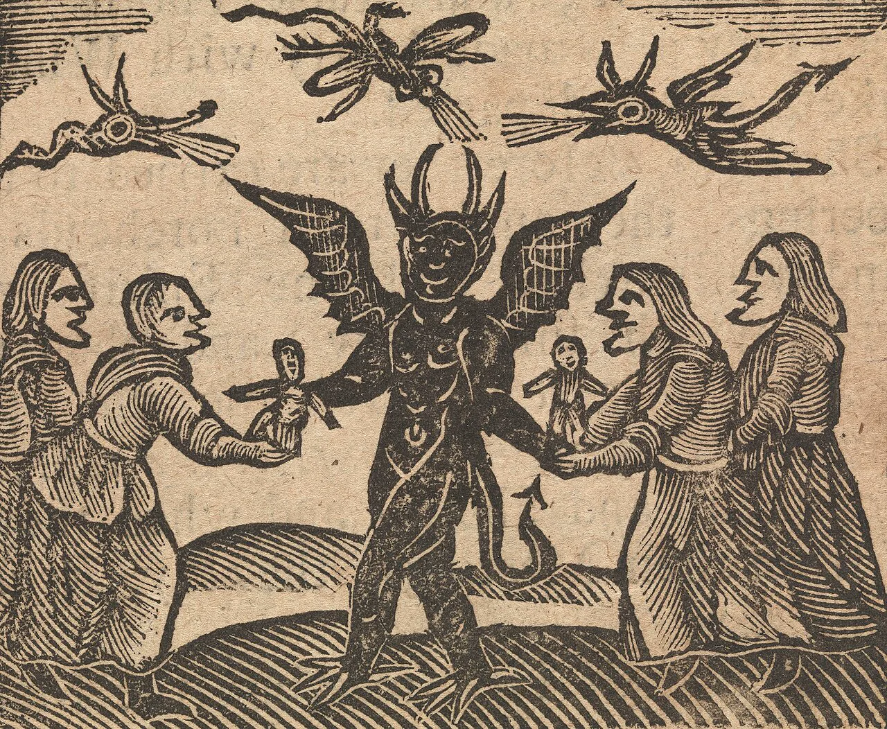 1720 tarihli kitaptan bir ahşap baskı
