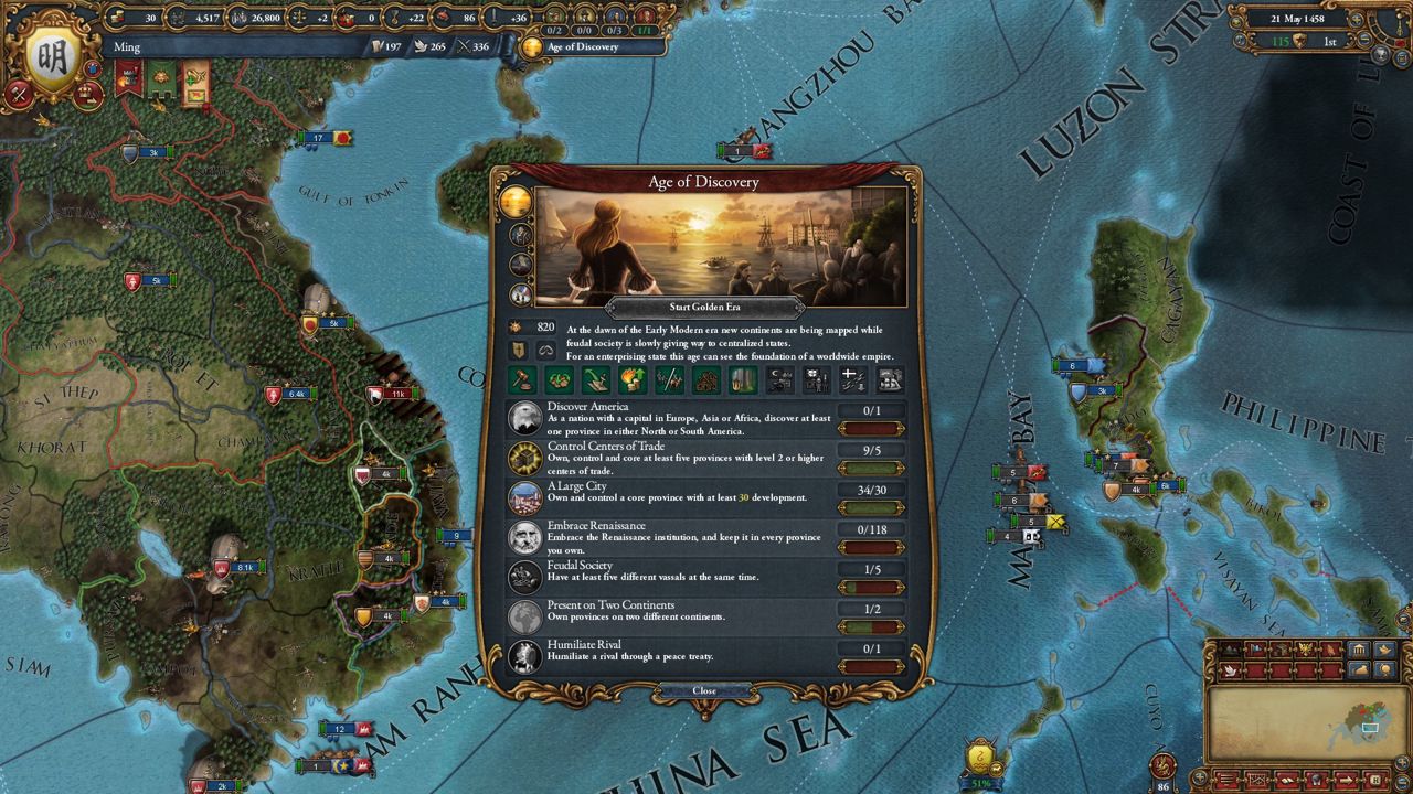 Europa Universalis IV ekran görüntüsü 6