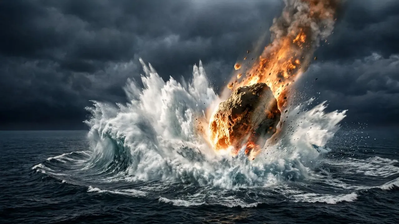 Silverpit Krateri: 43‑46 Milyon Yıl Önce Kuzey Denizi'ni Vuran 160 Metrelik Asteroit ve 100 Metrelik Tsunami