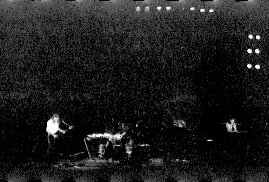 David Gilmour ve Richard Wright, Pink Floyd'un 1975'teki Cow Palace konserinde