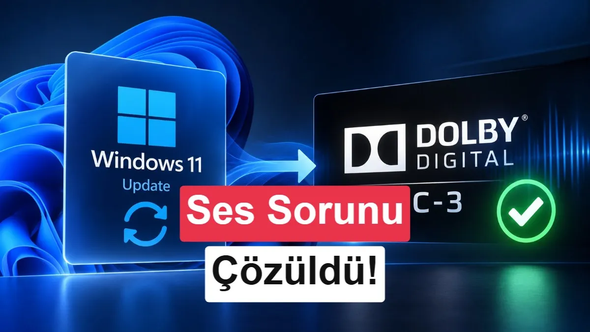 Windows 11'de Oyunları Çökerten Ses Sorunu Çözüldü: Ekim Güncellemesiyle Kritik Hata Giderildi