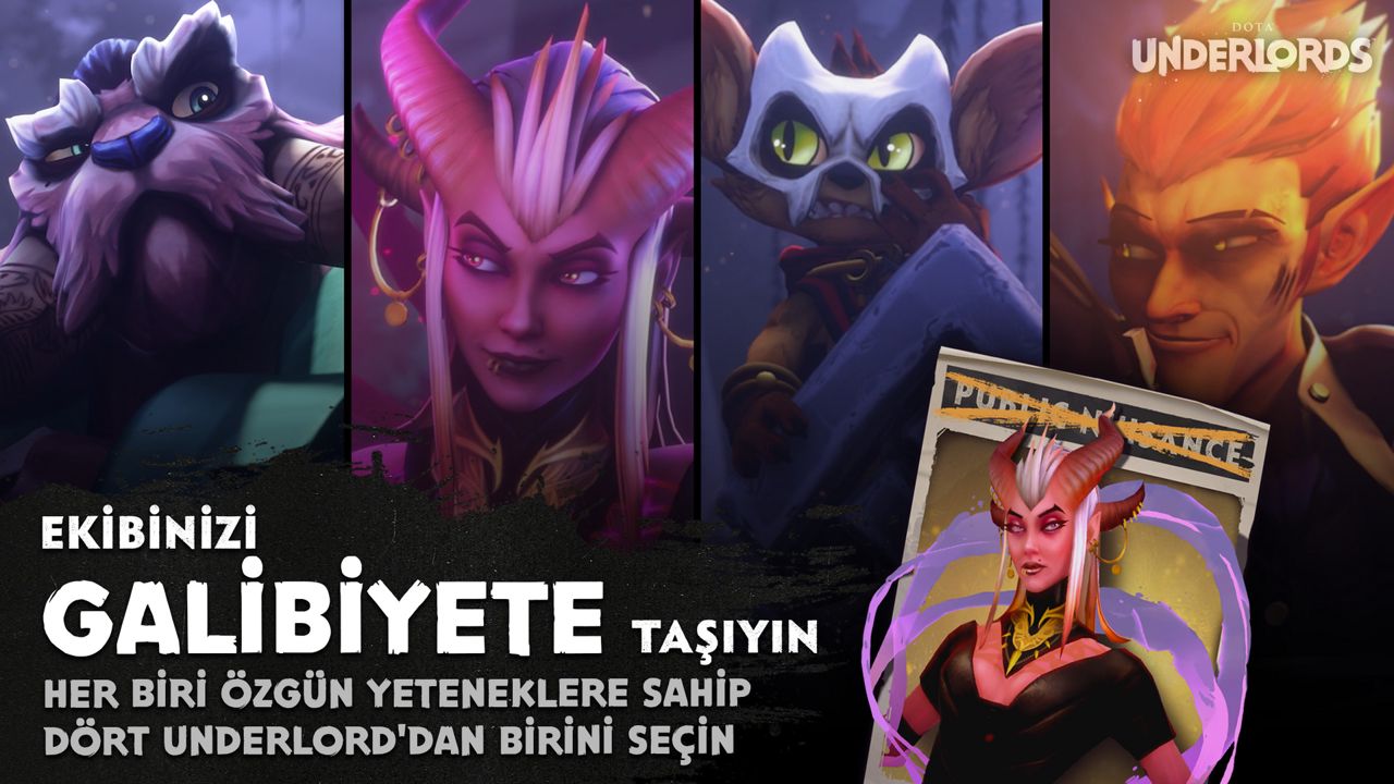 Dota Underlords ekran görüntüsü 3