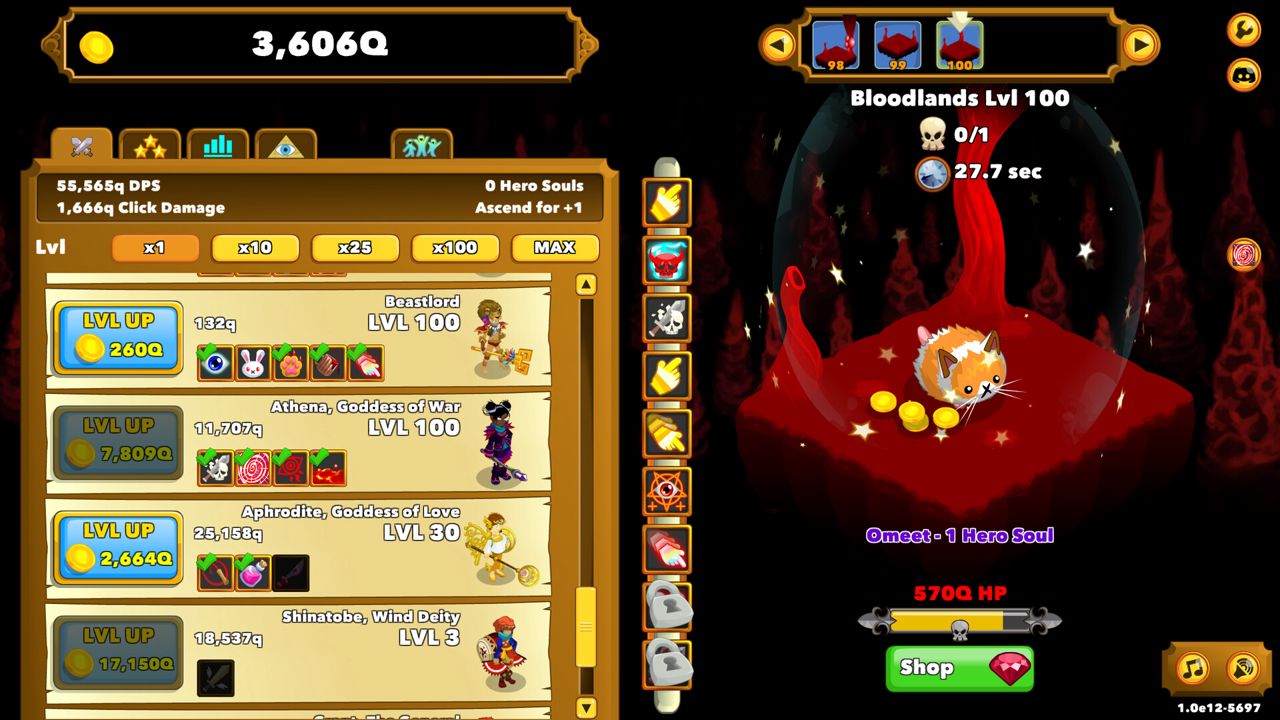 Clicker Heroes ekran görüntüsü 7