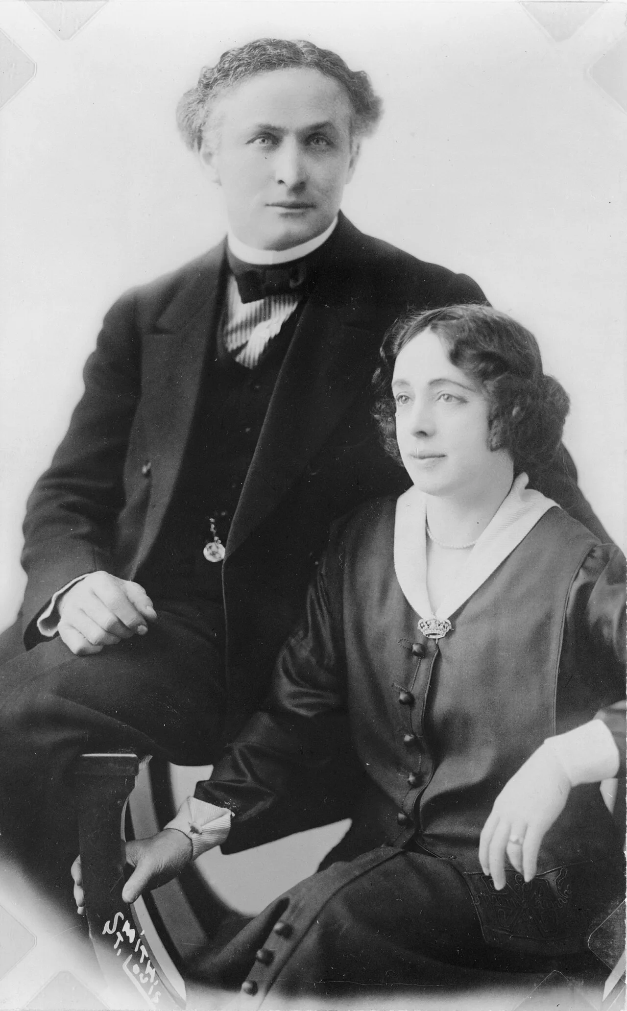 Harry Houdini ve eşi Bess, 1922 dolaylarında