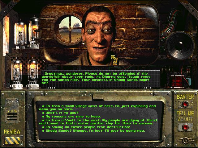 Fallout: A Post Nuclear Role Playing Game ekran görüntüsü 4