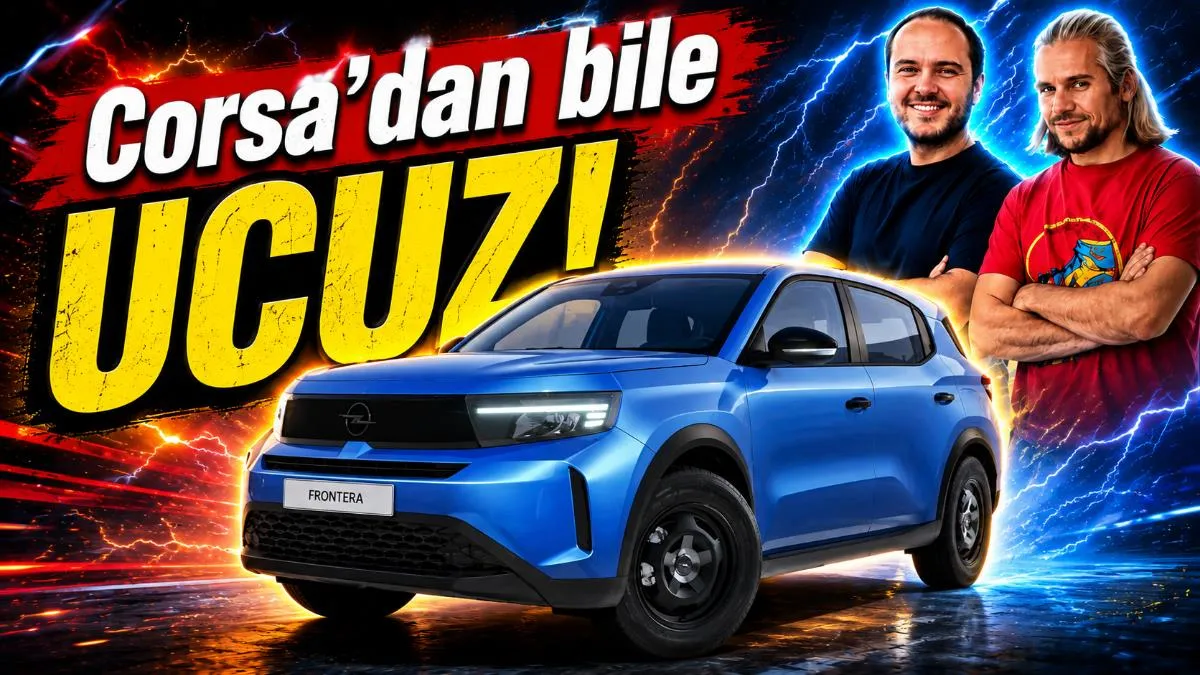 Manuel Vitesli Opel Frontera Start, Corsa'dan Daha Ucuz SUV Seçeneği Sunuyor