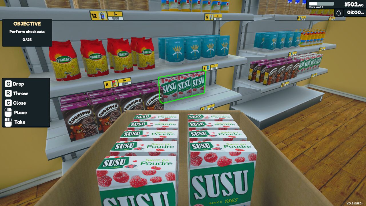 Supermarket Simulator ekran görüntüsü 0