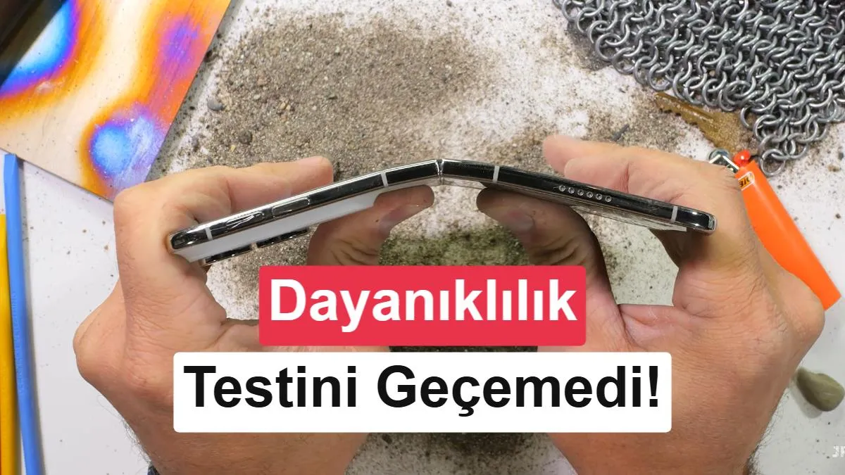 Apple'ın Katlanabilir iPhone Duo'su Kum, Toz ve Bükülme Testlerinde Dayanıklılık Sorunlarıyla Karşı Karşıya